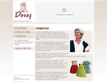 Tablet Screenshot of dorez.com